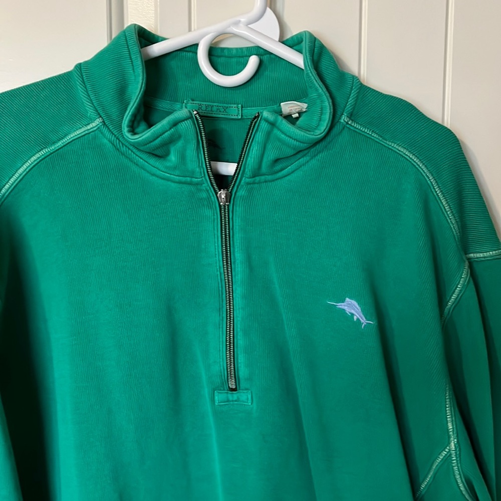Tommy Bahama 1/4 zip.